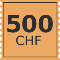 Bon de 500chf
